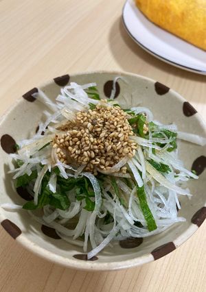 大根と大葉のサラダ-レシピのメイン写真