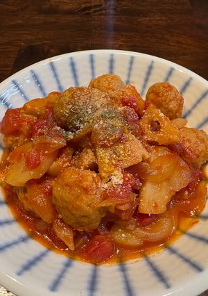 肉だんごとお野菜のトマト煮-レシピのメイン写真