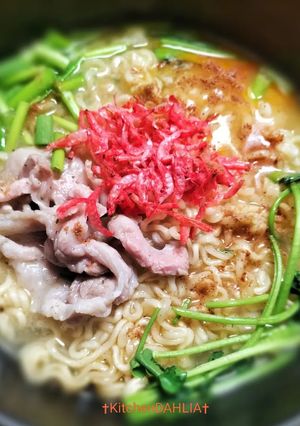 【五香粉香る🇹🇼】台湾発🍜簡単!インスタント担仔麺-レシピのメイン写真