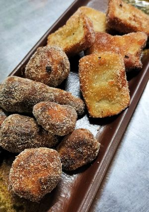 農家の食卓〜里芋(大野芋)の皮ごと唐揚げ-レシピのメイン写真