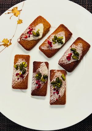 ピスタチオのフィナンシェ-レシピのメイン写真