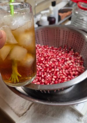 簡単！手作りザクロ酢♪-レシピのメイン写真
