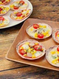 発酵ケチャップ・マヨネーズの餃子の皮ピザ-レシピのメイン写真