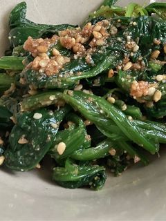 ほうれん草の胡麻和え-レシピのメイン写真