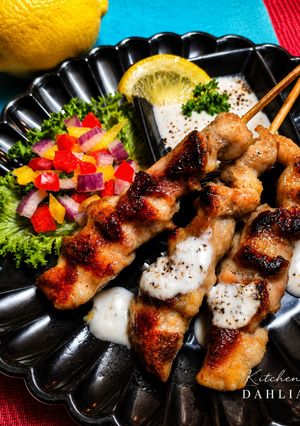 🇬🇷ギリシャ串焼スブラキ🐓焼鳥で爆速日本版-レシピのメイン写真