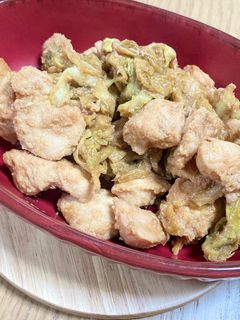 とり肉とキャベツの味噌炒め-レシピのメイン写真