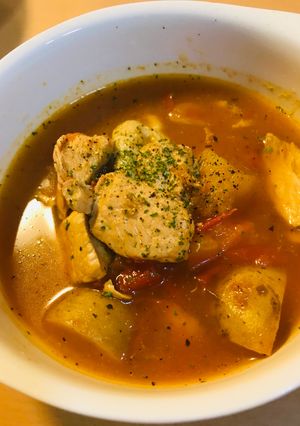 おでんだしかでつくるチキンポトフ-レシピのメイン写真