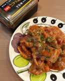 焼肉生だれで炊飯器デミグラスソース豚角煮