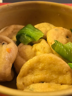 まな板いらず~青梗菜とがんもどきの煮物-レシピのメイン写真