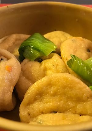 まな板いらず~青梗菜とがんもどきの煮物-レシピのメイン写真