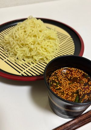 ピリ辛特製ダレで食べるざる中華-レシピのメイン写真