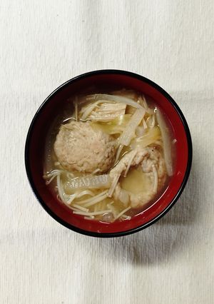 簡単*和食♪ つみれ 大根 えのきのお味噌汁✿-レシピのメイン写真