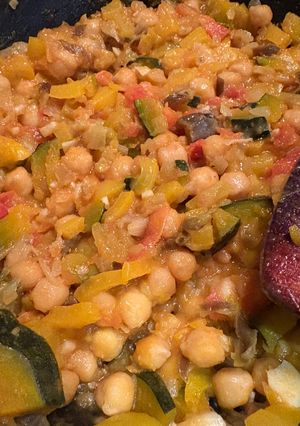 ひよこ豆のラタトゥイユ-レシピのメイン写真