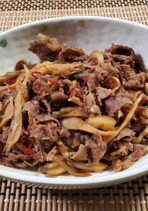 牛肉と舞茸のしぐれ煮-レシピのメイン写真