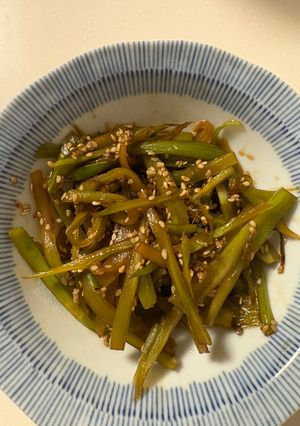 ブロッコリーの茎のきんぴら-レシピのメイン写真
