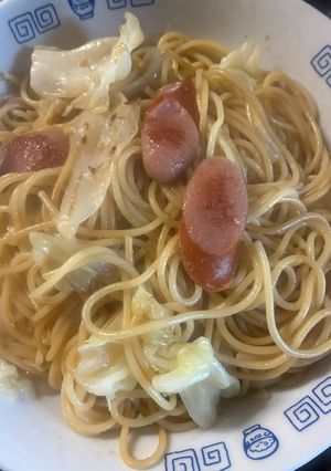 極旨パンチの効いた からし醤油焼きそば-レシピのメイン写真