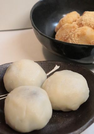 醤油をプラス★美味♪だんご粉で月見団子-レシピのメイン写真