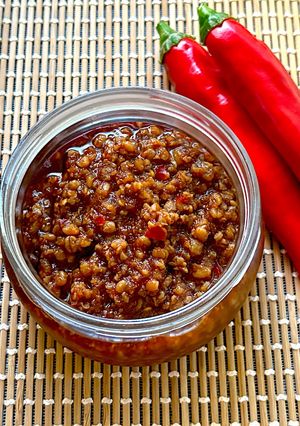 寒ざらし韓国とうがらし🌶️の旨辛醤油糀-レシピのメイン写真