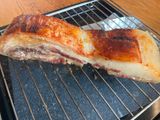 紅茶で燻す塩麹ベーコン