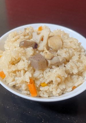 鶏の味ご飯（炊き込みご飯）-レシピのメイン写真