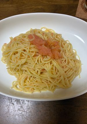 たらこの冷製パスタ-レシピのメイン写真