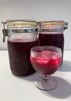 しそジュース-レシピのメイン写真