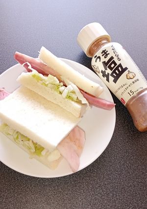 ヘルシー！ベーコンしゃぶdéサンドイッチ-レシピのメイン写真