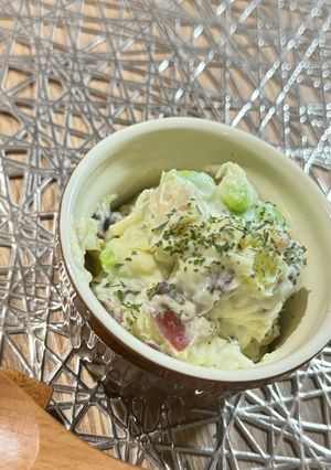 まるでスイーツ？！なさつまいもサラダ🍠-レシピのメイン写真
