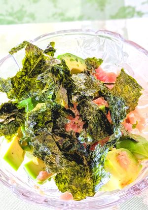 鮪のたたきとアボカド🥑の和え物-レシピのメイン写真