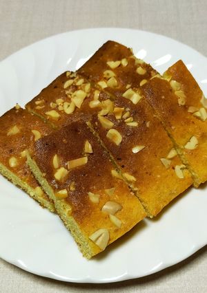 ほんのり塩味♪味噌チーズナッツケーキ-レシピのメイン写真
