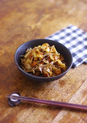 レンジで★舞茸とちくわの甘醤油煮-レシピのメイン写真