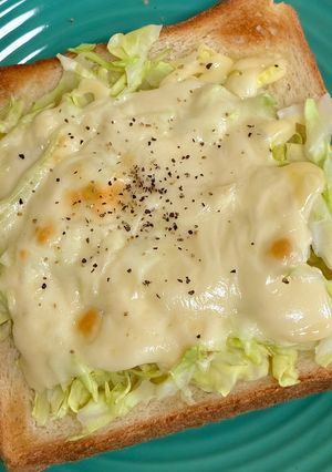 キャベツとチーズのトースト🍞-レシピのメイン写真