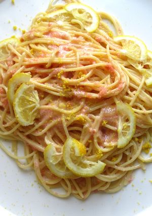 【 明太子レモンクリームパスタ 〗-レシピのメイン写真
