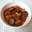 10分で簡単!なすと鶏肉のトマト煮