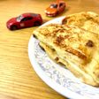 レーズン入りフレンチトースト+チーズ