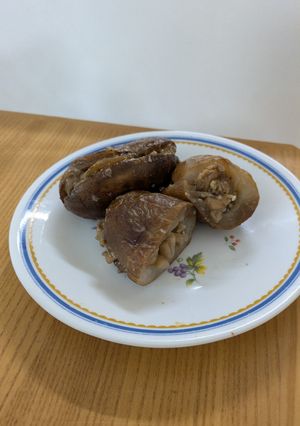 あけびの味噌詰め焼-レシピのメイン写真