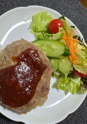 母のお手製ハンバーグ-レシピのメイン写真