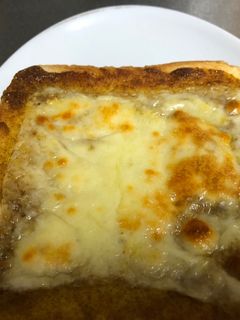 簡単!カレーマヨチーズトースト!-レシピのメイン写真