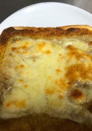 簡単！カレーマヨチーズトースト！-レシピのメイン写真