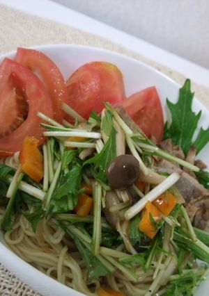 野菜マリネの冷やし中華-レシピのメイン写真