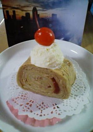 ミルミルうちに！ミルクレープロール♪-レシピのメイン写真