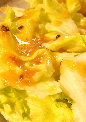 レタス野菜ピエトロロドレッシング-レシピのメイン写真