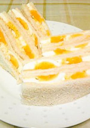 あの味そっくり！☆コンビニ風タマゴサンド-レシピのメイン写真