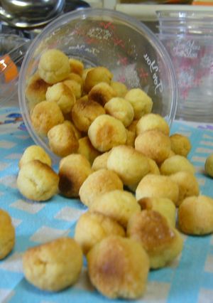 ボーロでほんのり甘いミルク味-レシピのメイン写真