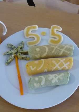 こどもの日☆ホットケーキで鯉のぼり☆-レシピのメイン写真