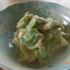 รูปของ 簡単おいしい♪そら豆サラダ