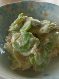 簡単おいしい♪そら豆サラダ-レシピのメイン写真