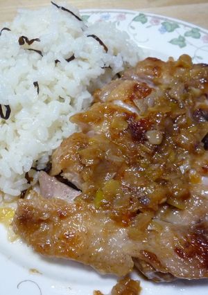 漬けて焼くだけ♪鶏肉のねぎ塩焼き☆-レシピのメイン写真