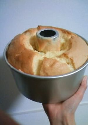 プレーンシフォンケーキ-レシピのメイン写真