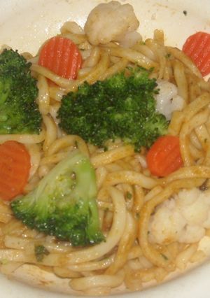 パスタ風！？洋風野菜ミックスカレーうどん-レシピのメイン写真